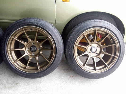 XXR ขอบ 15 กว้าง 8.25 ติดยาง 195 50 15 กลางปี 13