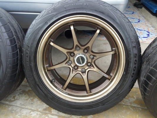 ขอบ 15 หน้า 7 หลัง 8 ใส่รถ 4 รู 100 และ 114 พร้อมยาง