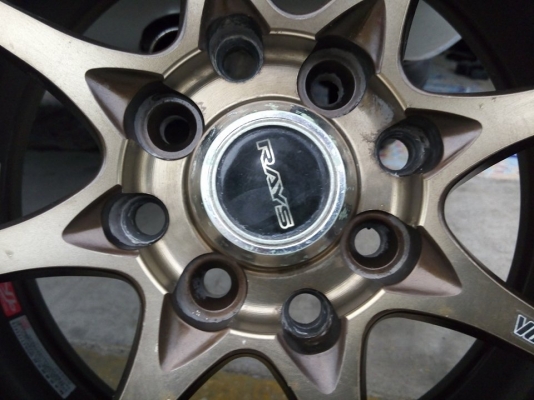 ขอบ 15 หน้า 7 หลัง 8 ใส่รถ 4 รู 100 และ 114 พร้อมยาง