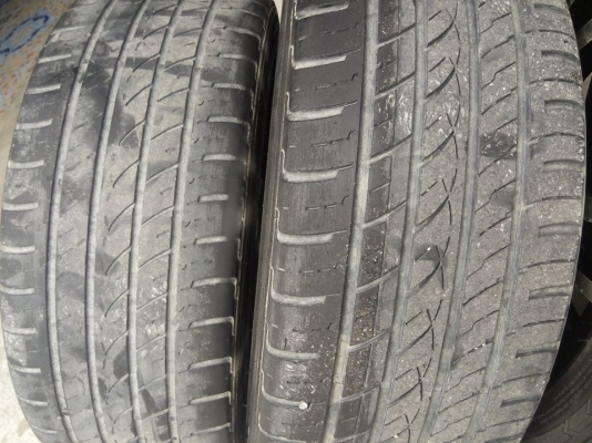 แม็กขอบ 17 กว้าง 7 ออฟ 40 พร้อมยาง ใส่รถ 4 รู 100