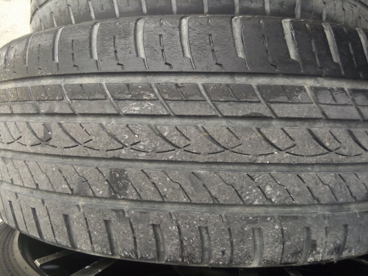 แม็กขอบ 17 กว้าง 7 ออฟ 40 พร้อมยาง ใส่รถ 4 รู 100