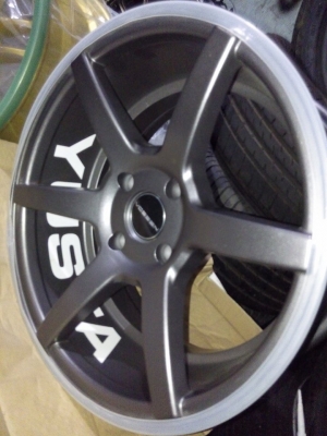 แม็กใหม่ vossen ขอบ 15 กว้าง 7.25 ชุดละ 7500
