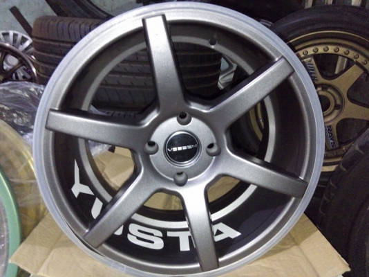แม็กใหม่ vossen ขอบ 15 กว้าง 7.25 ชุดละ 7500