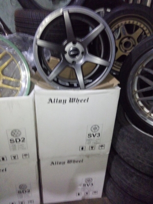 แม็กใหม่ vossen ขอบ 15 กว้าง 7.25 ชุดละ 7500