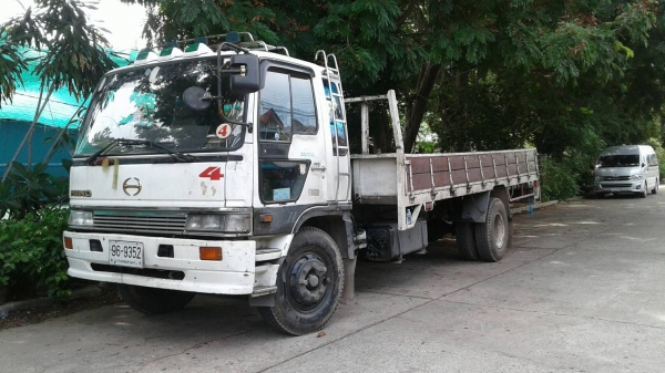 หกล้อ ฮีโน FF3H195ช่วงยาว7.20ม สภาพดีพร้อมใช้ ทะเบียนพร้อมโอน