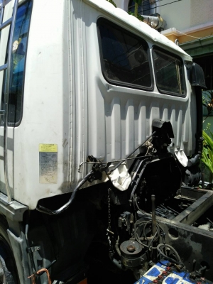 หกล้อ ฮีโน FF3H195ช่วงยาว7.20ม สภาพดีพร้อมใช้ ทะเบียนพร้อมโอน