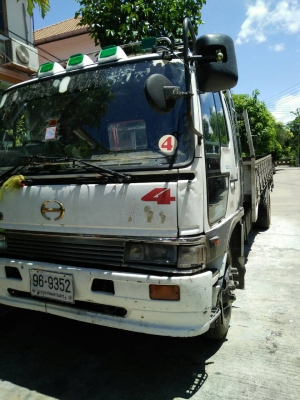 หกล้อ ฮีโน FF3H195ช่วงยาว7.20ม สภาพดีพร้อมใช้ ทะเบียนพร้อมโอน