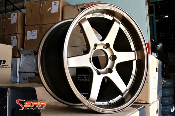 TE37 SPP 18X9.5/10.5 6H139.7 ZBRN/LGG