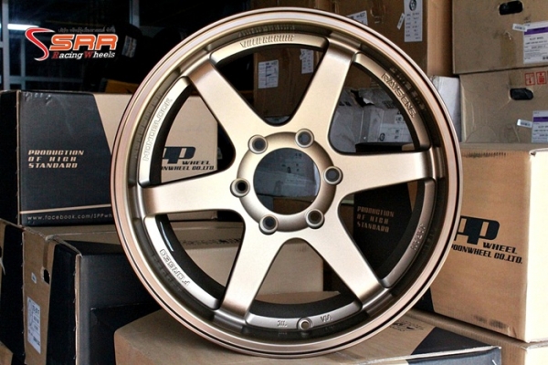 TE37 SPP 18X9.5/10.5 6H139.7 ZBRN/LGG