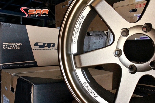 TE37 SPP 18X9.5/10.5 6H139.7 ZBRN/LGG