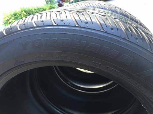 ขายยางYokohama Parada spec x 265/50/20 สภาพใหม่**ปลอดภัยกว่า ดีกว่าใช้ยางจีนแน่นอน**