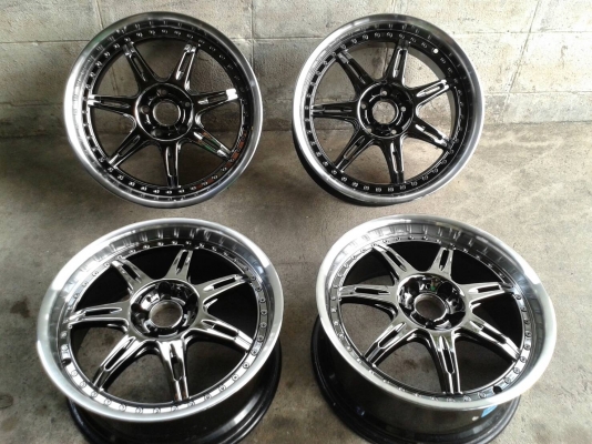 ขอบ18นิ้ว5รู114 สวยๆ 4 ล้อ ราคา 8500 บาท