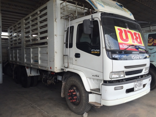 ขาย Isuzu Deca FVM สิบล้อ เพลาเดียวดั้ม 230 แรงม้า ปี 2549 ยางใหม่ 10 เส้น