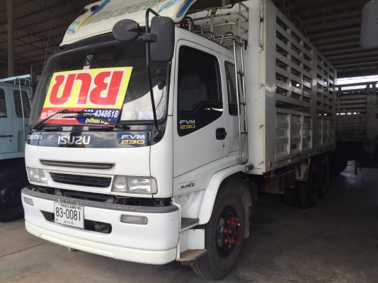 ขาย Isuzu Deca FVM สิบล้อ เพลาเดียวดั้ม 230 แรงม้า ปี 2549 ยางใหม่ 10 เส้น
