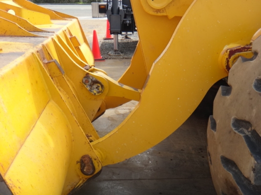 รถตัก Kawasaki 85ZV ปี 2008 ชั่วโมงน้อยมาก เครื่องยนต์ Hino JO8C จากญี่ปุ่นถึงไทยแล้วครับ