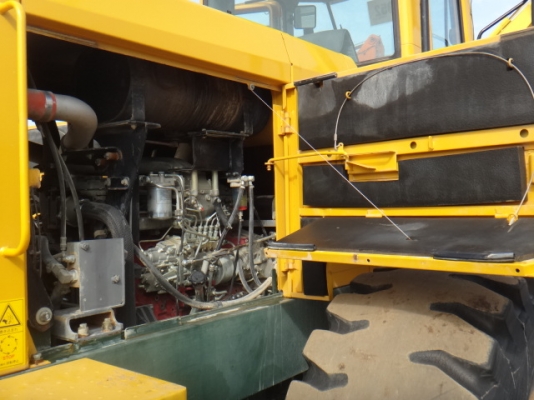 รถตัก Kawasaki 85ZV ปี 2008 ชั่วโมงน้อยมาก เครื่องยนต์ Hino JO8C จากญี่ปุ่นถึงไทยแล้วครับ