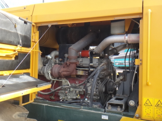 รถตัก Kawasaki 85ZV ปี 2008 ชั่วโมงน้อยมาก เครื่องยนต์ Hino JO8C จากญี่ปุ่นถึงไทยแล้วครับ