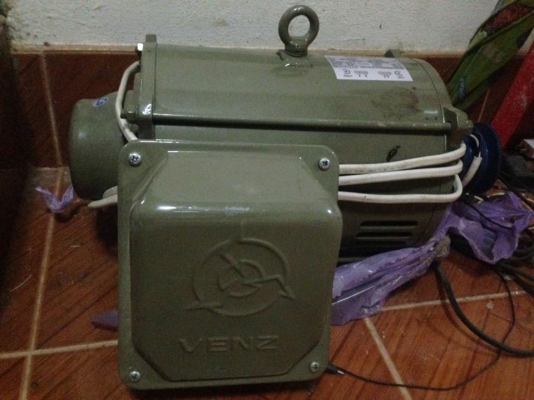 ขายมอเตอร์3hp พร้อมเกียร์ทด20-1