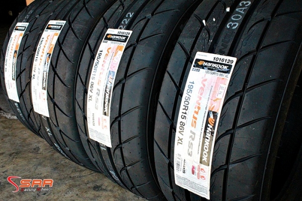 HANKOOK RS3 195/50R15 ปี16 ยางซอฟ ราคาพิเศษ