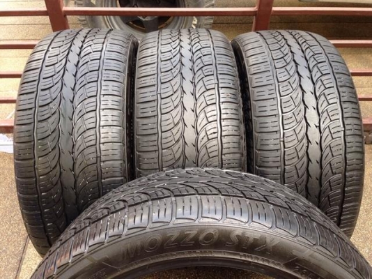 ยาง Mozzo 265 40 22 ปี15 ดอกเต็ม ใช้งานน้อยมาก เนื้อนิ่มสุดๆ ราคาไม่แพง