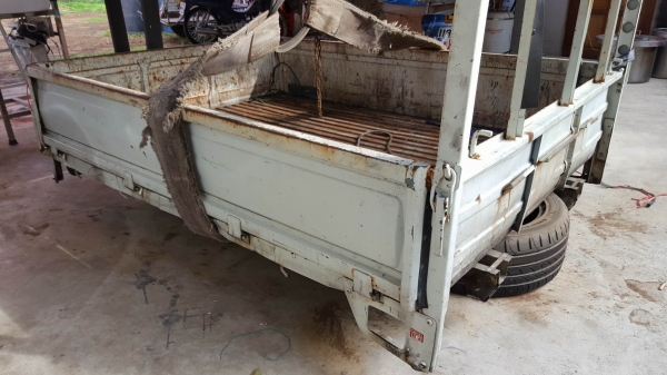 กะบะเปิด 3 ด้านพื้นเรียบ