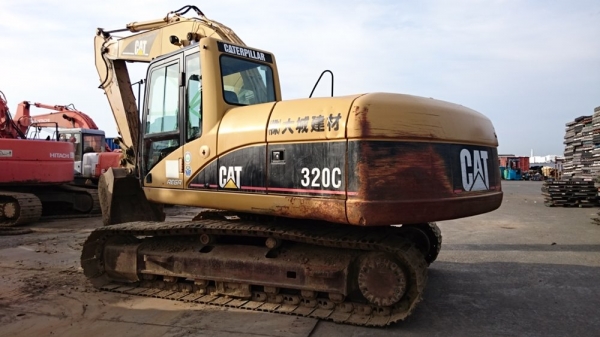 Caterpillar 320C สต็อกรถขุด นำเข้าจากญี่ปุ่น โทร. 080-6565422 (หนิง)