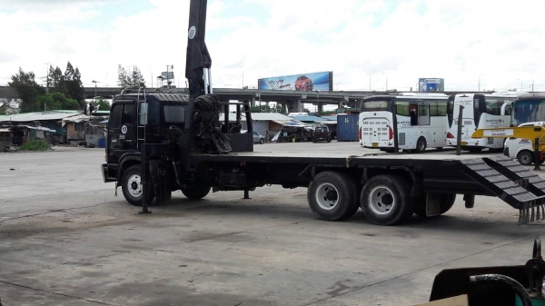 ต้องการขายรถ10ล้อฮีโน่ติดเครน7ตัน1เพลาสภาพพร้อมใช้เจ่าของรถขายเองสนใจติดต่อด่วน