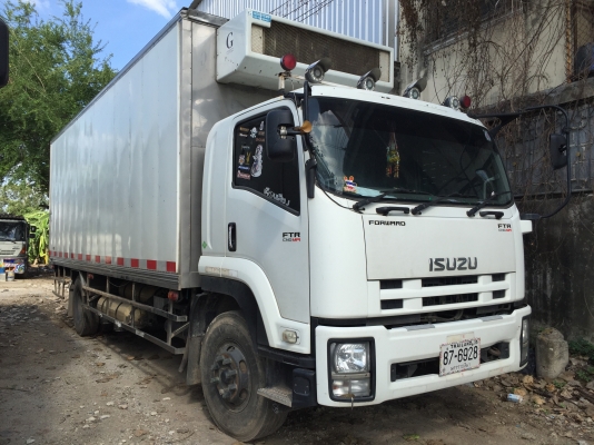 ขายรถตู้เย็น ISUZU FTR240 CNG ปี55 วิ่ง2แสน ติดตู้เย็น COOLTEMP -20c ยาว 7.5เมตร ขายรถตู้เย็น ISUZU FTR240 CNG ปี55 วิ่ง2แสน ติดตู้เย็น COOLTEMP -20c ยาว 7.5เมตร