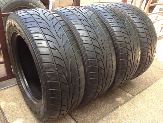 ยาง FALKEN 265 60 18 ปลายปี12 ดอกเต็ม ใช้ยาว ราคาไม่แพง
