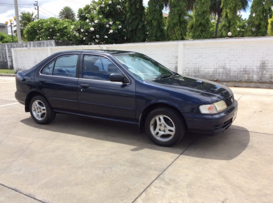 ขายรถ นิสสัน ซันนี่ B14 ปี97 เครื่องหัวฉีด 1.6 เกียร์ธรรมดา ติดแก๊สLPGระบบหัวฉีด ใช้ได้2ระบบ เพาเวอร์ ไฟฟ้าทั้งคัน ภายในสวยมากเบาะสวยสะอาดมาก คอมแอร์เปลี่ยนใหม่เย็นฉ่ำ วิทยุCD แม็กเดิมๆสียังเงา รถขับดี พร้อมใช้เลยครับ ประหยัดมากๆ ภาษีปี60 ขายด่วนครับ