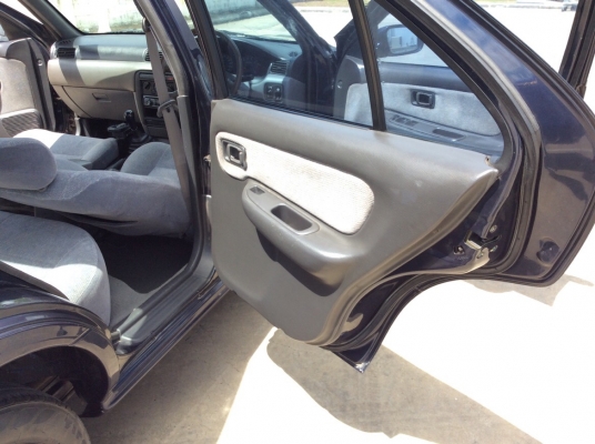 ขายรถ นิสสัน ซันนี่ B14 ปี97 เครื่องหัวฉีด 1.6 เกียร์ธรรมดา ติดแก๊สLPGระบบหัวฉีด ใช้ได้2ระบบ เพาเวอร์ ไฟฟ้าทั้งคัน ภายในสวยมากเบาะสวยสะอาดมาก คอมแอร์เปลี่ยนใหม่เย็นฉ่ำ วิทยุCD แม็กเดิมๆสียังเงา รถขับดี พร้อมใช้เลยครับ ประหยัดมากๆ ภาษีปี60 ขายด่วนครับ