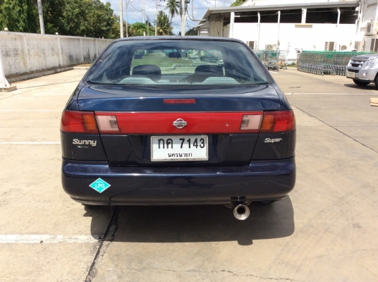 ขายรถ นิสสัน ซันนี่ B14 ปี97 เครื่องหัวฉีด 1.6 เกียร์ธรรมดา ติดแก๊สLPGระบบหัวฉีด ใช้ได้2ระบบ เพาเวอร์ ไฟฟ้าทั้งคัน ภายในสวยมากเบาะสวยสะอาดมาก คอมแอร์เปลี่ยนใหม่เย็นฉ่ำ วิทยุCD แม็กเดิมๆสียังเงา รถขับดี พร้อมใช้เลยครับ ประหยัดมากๆ ภาษีปี60 ขายด่วนครับ