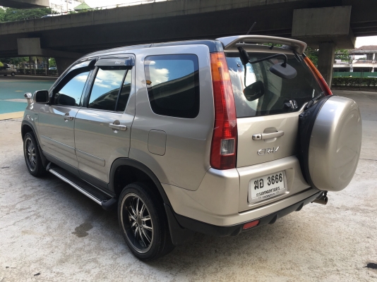 HONDA CR-V 2.0 i-VTEC สีน้ำตาล ปี 2003เลขตัวถัง 588 ท๊อปสุดในรุร่น HONDA CR-V 2.0 i-VTEC สีน้ำตาล ปี 2003เลขตัวถัง 588 ท๊อปสุดในรุร่น