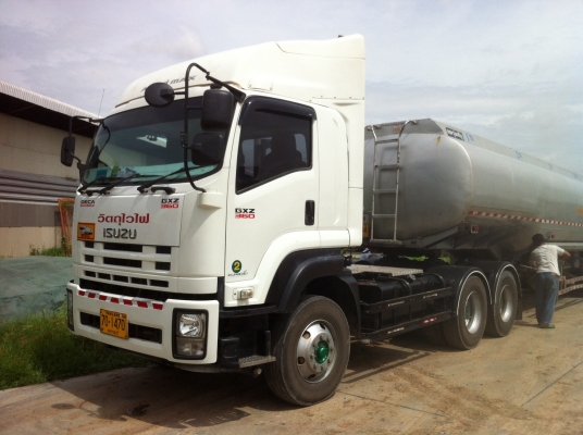 ISUZU 10ล้อหัวลาก 360แรงม้า ปี56 3หัว พร้อมหางน้ำมัน 42,000ลิตร 2หาง,40,000ลิตร 2หาง โหลดล่าง