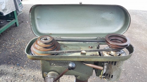 ** ขอบคุณผู้ซื้อ&amp;พี่เสือครับ **เจาะคิงส์ KING ขนาดกลาง สูง 120 cm.เจาะ 16 mm. มอเตอร์มิตซูไฟบ้านสดแน่นมาเทสก่อนได้!!