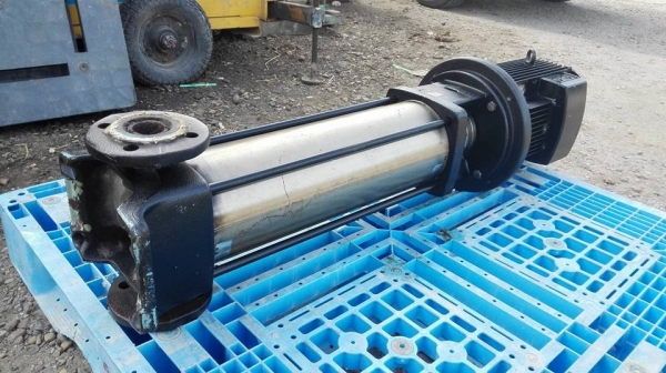 ** ขอบคุณผู้ซื้อ&amp;พี่เสือครับ ** ปั้มน้ำแรงดันสแตนเลสกรุนฟอสต์ GRUNDFOS ขนาด 7.5 HP 380V สภาพใหม่เช็คทุกระบบพร้อมใช้