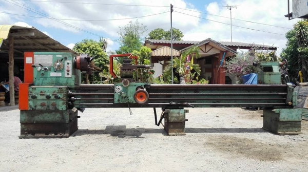 แท่นกลึงบูกาเลีย BULGARIA 13 ฟุต 3 เพลา ถอดคอม้าได้ นิ้วมิลไม่ต้องเปลี่ยนเฟือง เงียบทุกเกียร์มาเทสได้!!