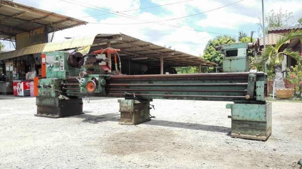 แท่นกลึงบูกาเลีย BULGARIA 13 ฟุต 3 เพลา ถอดคอม้าได้ นิ้วมิลไม่ต้องเปลี่ยนเฟือง เงียบทุกเกียร์มาเทสได้!!