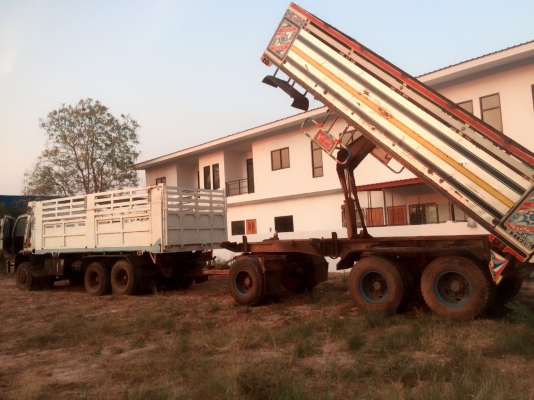 พ่วงแม่-ลูก 3 M  (( วางเครื่อง  320 แรง  )) รถพร้อมใช้งาน ราคา  1,250,000 บาท