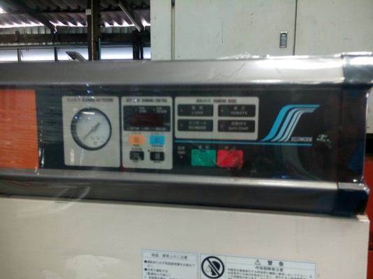 ขายเครื่องปั๊มลมสกรู  HITACHI OSP -11M6AR2 รุ่นใหม่มีแอร์ดรายเออร์  ( พร้อมใช้งาน รับประกัน 1 ปี ) คุณสนใจคุยกัน
