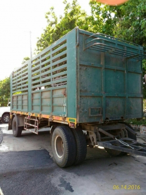 ลูกพ่วงไม่ดั้ม PN 155,000 บาท กว้าง 2.5 ยาว 6.0 เมตร   ปี 36 เอกสารเล่มทะเบียน  รถอยู่ จ.อุบลราชธานี