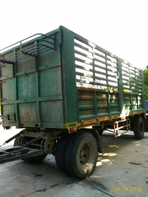 ลูกพ่วงไม่ดั้ม PN 155,000 บาท กว้าง 2.5 ยาว 6.0 เมตร   ปี 36 เอกสารเล่มทะเบียน  รถอยู่ จ.อุบลราชธานี