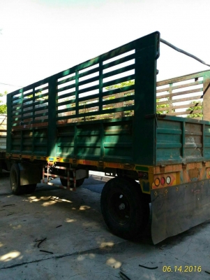 ลูกพ่วงไม่ดั้ม PN 155,000 บาท กว้าง 2.5 ยาว 6.0 เมตร   ปี 36 เอกสารเล่มทะเบียน  รถอยู่ จ.อุบลราชธานี