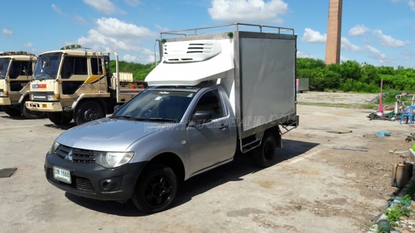 รถกระบะตู้เย็น MITSUBISHI เพลาลอย ทำองศาได้ 10 องศาขึ้นไป