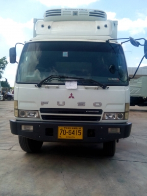 รถสิบล้อตู้ย็น Mitsubishi 617 Euro 2 เพลาเดียว 260 แรงม้า ตู้ยาว 7.20 เมตร