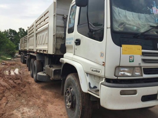 ขายแล้วครับ สิบล้อ อีซูชุ Dega 320ปี49แม่ลูกดั้มสามมิต 3คาน สภาพดีสวยเดิมๆพร้อมใช้ ทะเบียนพร้อมโอน