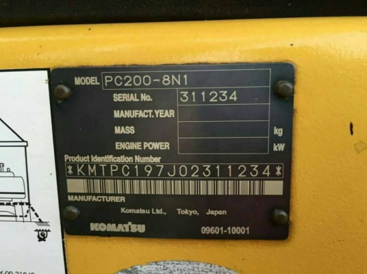 ขาย 1,850,000 KOMATSU PC200-8N1 ทำงาน 9,915 ชัวโมง เครื่องดี ปั้มดี ไฟฟ้าครบ เอกสารเล่มทะเบียน รถสวยพร้อมใช้เอกสารพร้อมโอน ขาย 1,850,000 KOMATSU PC200-8N1 ทำงาน 9,915 ชัวโมง เครื่องดี ปั้มดี ไฟฟ้าครบ เอกสารเล่มทะเบียน รถสวยพร้อมใช้เอกสารพร้อมโอน