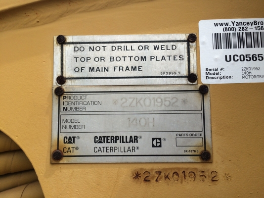 CAT 140H 2ZK ถึงไทยแล้วครับ โทร0859049669 เก่ง NDT