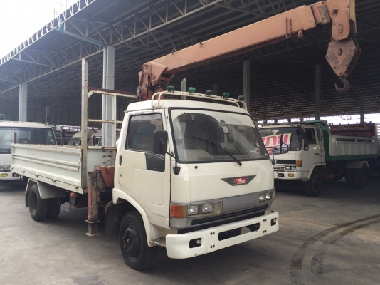 ขาย Hino FB 6 ล้อติดเครน 3 ตัน