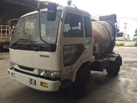 ุขายรถโม่ 6 ล้อ Nissan 3 คิว เล่มคู่มือ + เอกสารชุดโอน